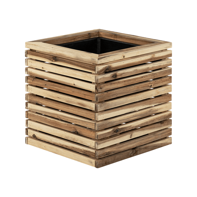 Marrone Orizzontale Cube Naturel