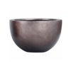 Baq Metallic Silver Leaf Bowl matt copper