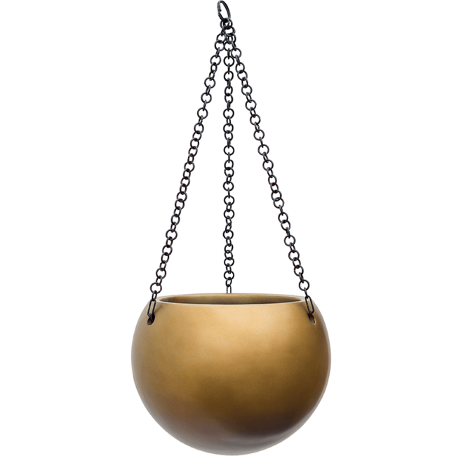 Hanging Globe Matt grey