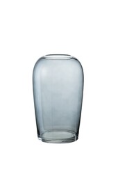 J-Line vaas Ei - glas - grijs - large - 29.50 cm hoog