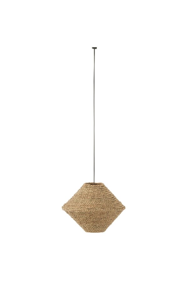 J-Line hanglamp Ufo - zeegras - naturel - small