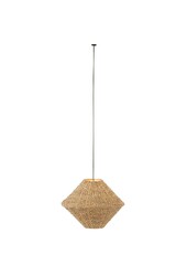 J-Line hanglamp Ufo - zeegras - naturel - small