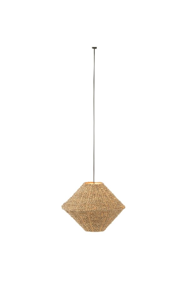 J-Line hanglamp Ufo - zeegras - naturel - small