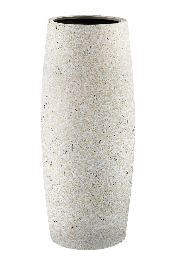 Grigio Modern Vase Antique White