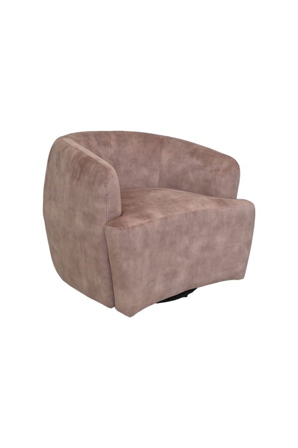 Draaifauteuil - hendel/Zwart - Adore 10 - Fluweel/metaal