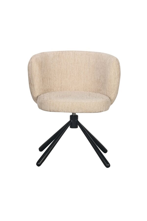 Shell Draaistoel Naturel