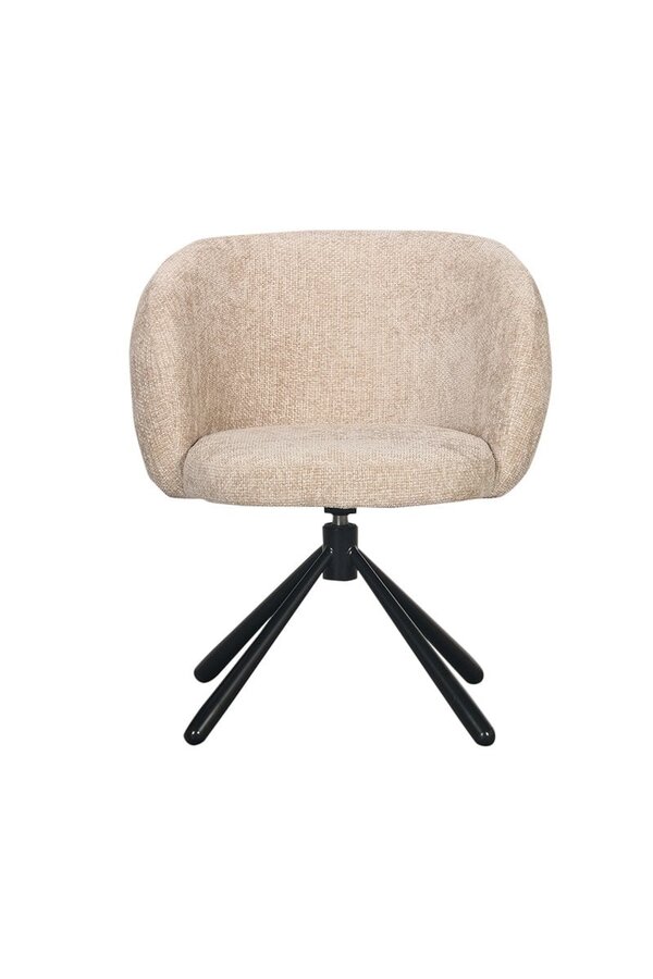 Pebble Draaibare Stoel Latte
