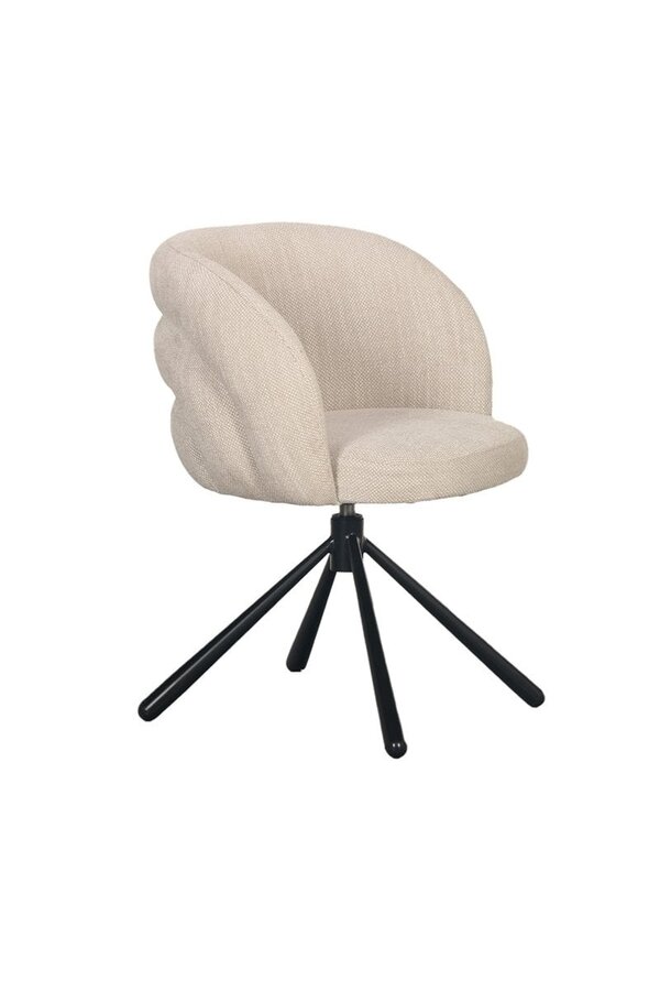 Pebble Draaistoel Beige