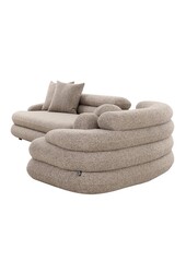 Bank Cairo 6-zits Sand Boucle