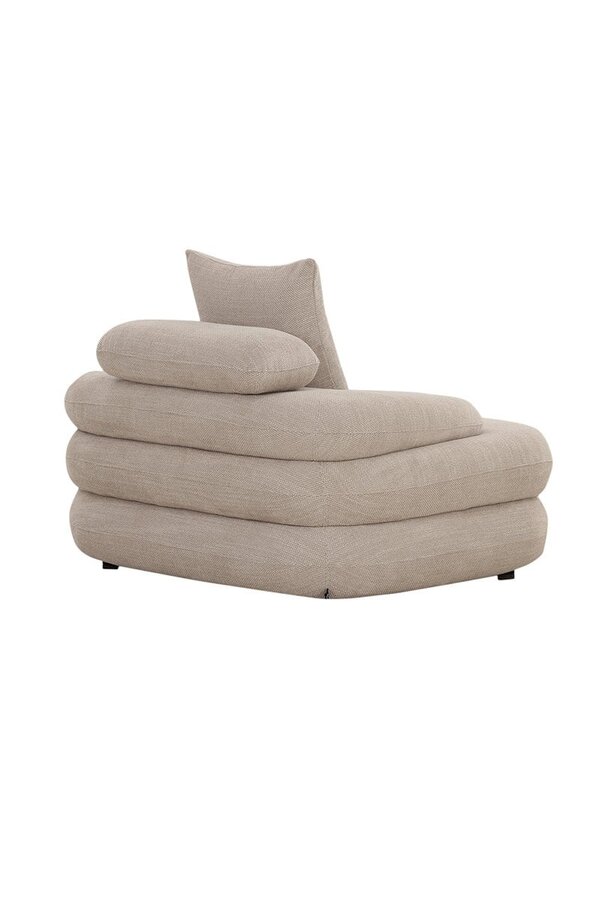 Cairo Loungestoel Beige
