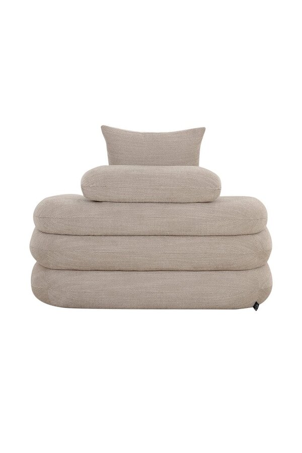Cairo Loungestoel Beige