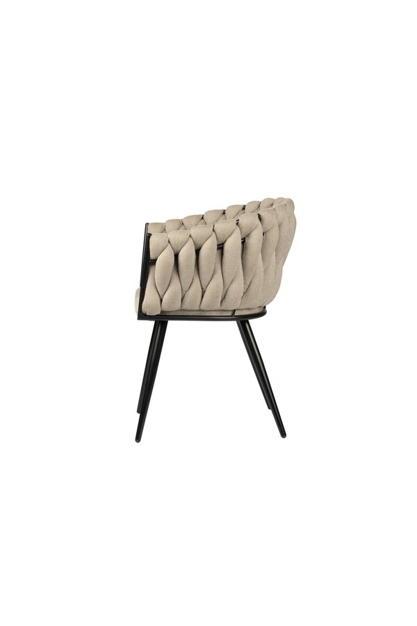 Wave stoel beige (Set van 2)