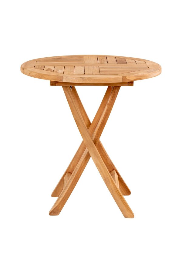 Oviedo Teak eettafel, ø70x75cm