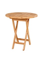 Oviedo Teak eettafel, ø70x75cm