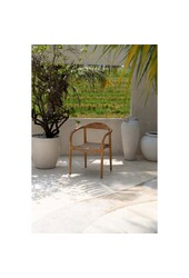 De Amaya Eetkamerstoel - Naturel - Buiten
