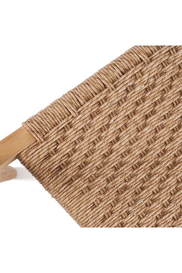 De Amaya Eetkamerstoel - Naturel - Buiten