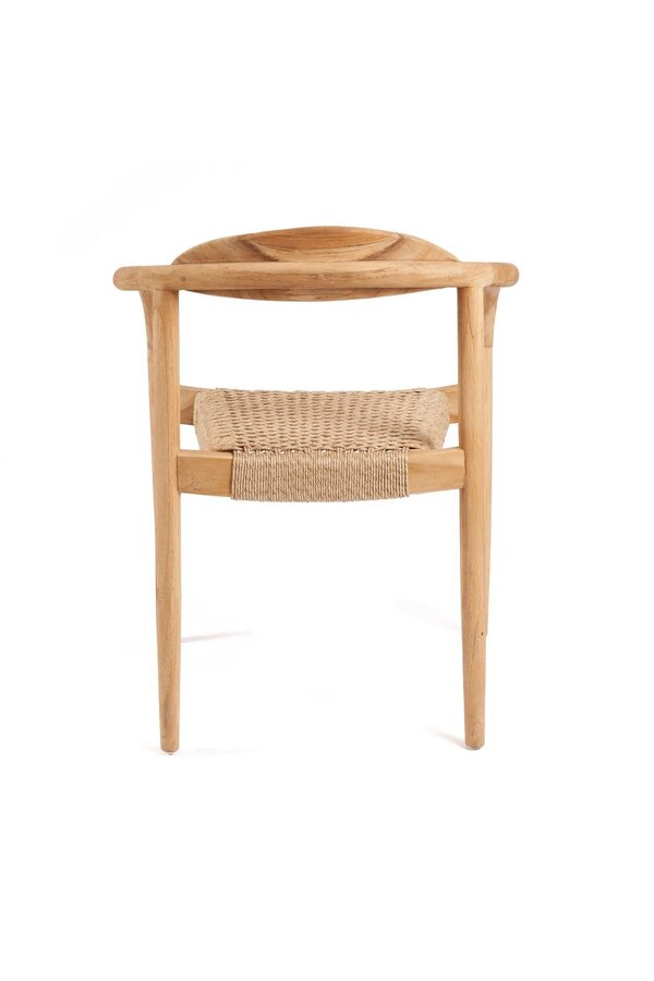 De Amaya Eetkamerstoel - Naturel - Buiten