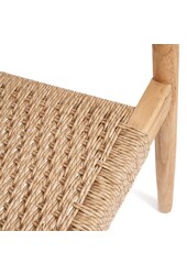 De Amaya Eetkamerstoel - Naturel - Buiten