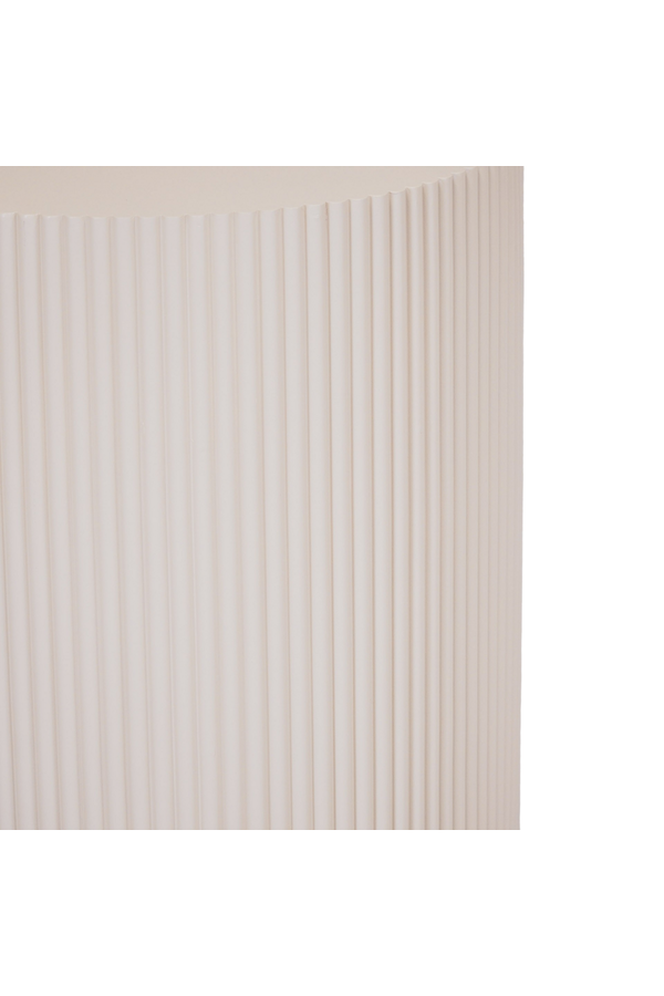 Bijzettafel / pilaarcilinder - MDF - zand - 30x54cm