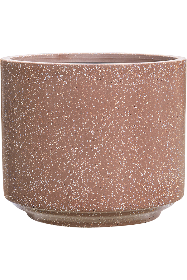 Baq Terrazzo Cylinder Mocha