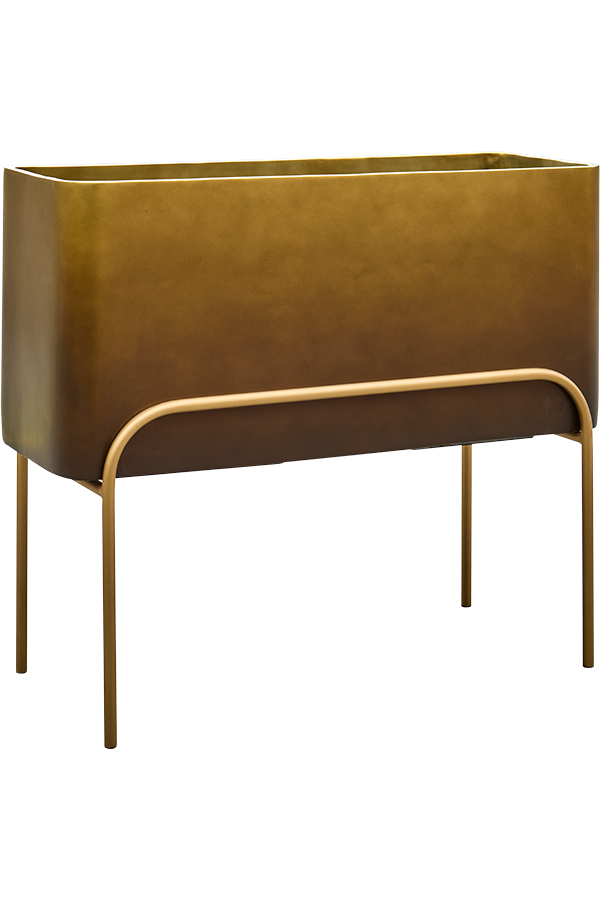 Baq Gradient Elevated Rectangle High Matt Honey ( + voet)