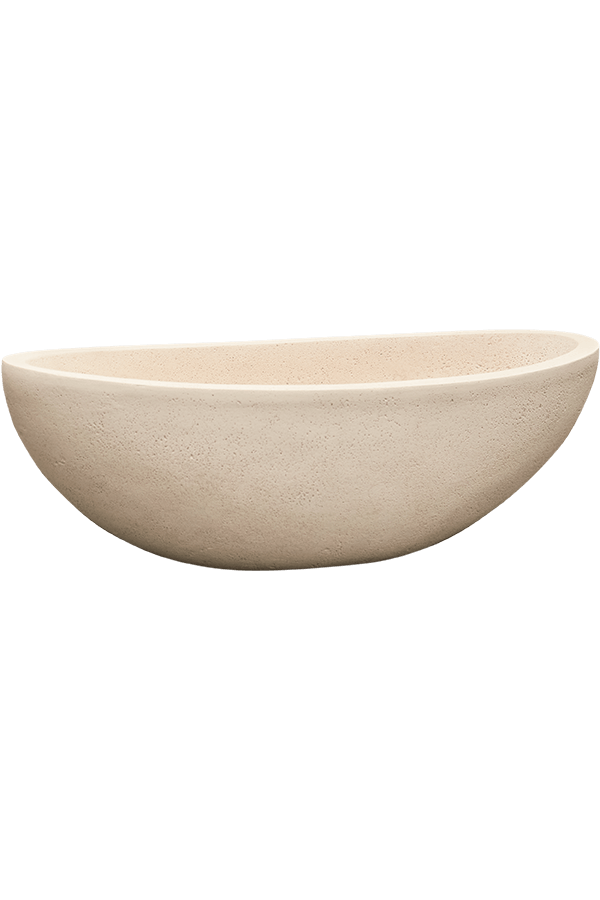 Baq Polystone Plain Boat Natural