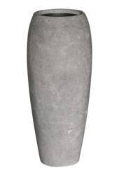 Baq Polystone Coated Plain Emperor Raw Grey (met inzetbak)