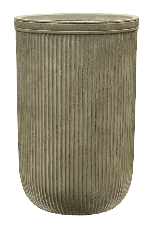 Baq Vertical Rib Cylinder Green