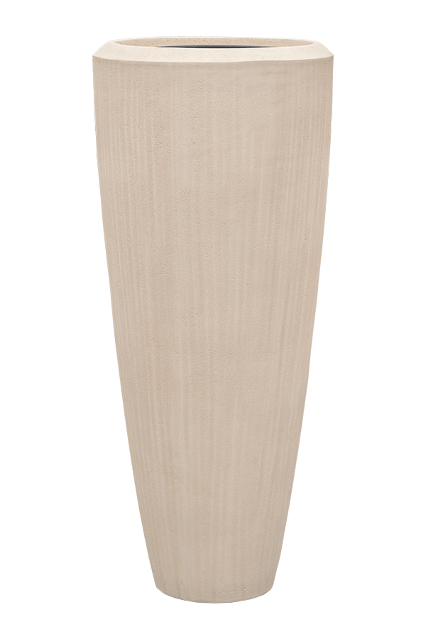 Baq Polystone Plain Partner Natural (met inzetbak)