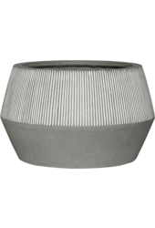 Ridged Harley Low L, White Stripe