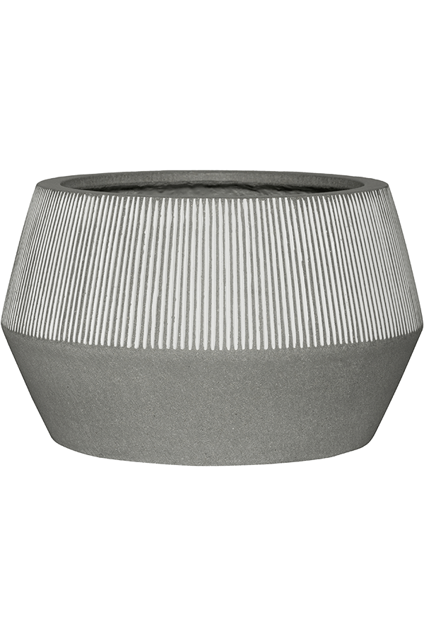 Ridged Harley Low L, White Stripe