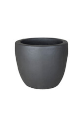 Bloempot Rond Zwart