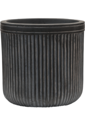 Baq Vertical Rib Cylinder Beige