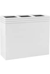 Baq Line-Up Rectangle Matt Black (met inzetbak)