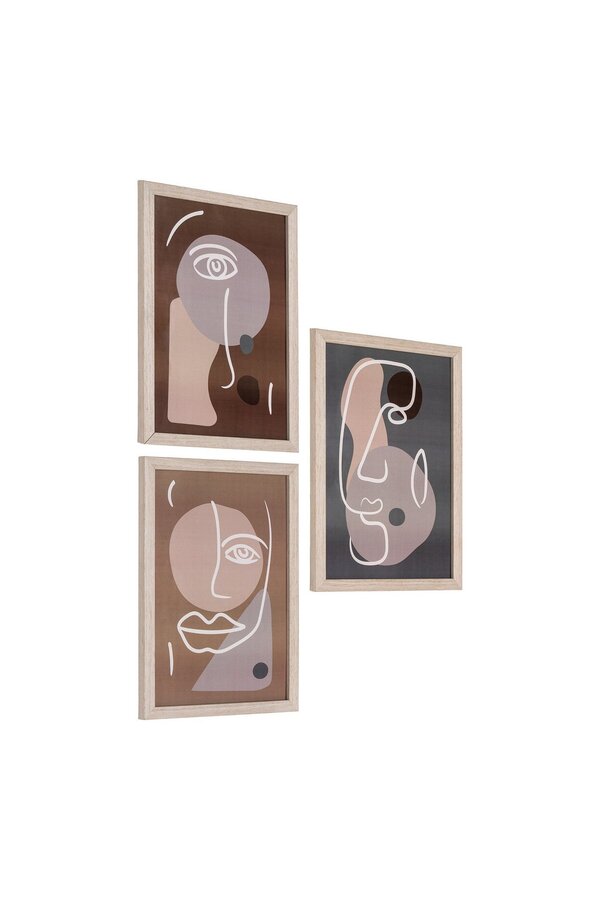Madison Frameset - Frameset, naturel, set van 3
