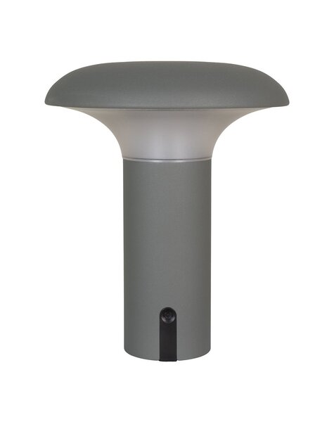 Ramsey LED Lamp - Lamp, oplaadbaar, grijs