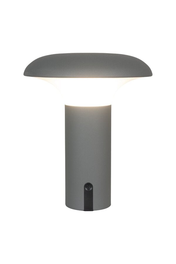 Ramsey LED Lamp - Lamp, oplaadbaar, grijs