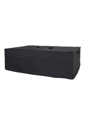 Luxe hoes - Zwart, 100% polyester, 210x180x95cm