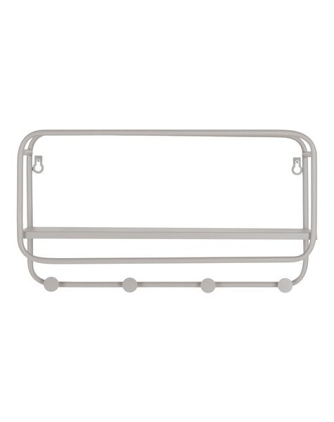 Feira Hoedenplank - Cool Grey, Staal, 45x15x25 cm