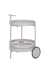 Beja Bartrolley - Staal, Koel Grijs - 40x49,5x61 cm
