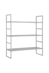 Beja Planken - Cool Grey, Staal, 48x17x55 cm
