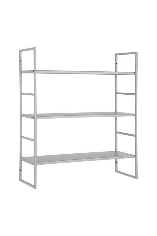 Beja Planken - Cool Grey, Staal, 48x17x55 cm