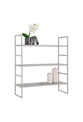 Beja Planken - Cool Grey, Staal, 48x17x55 cm