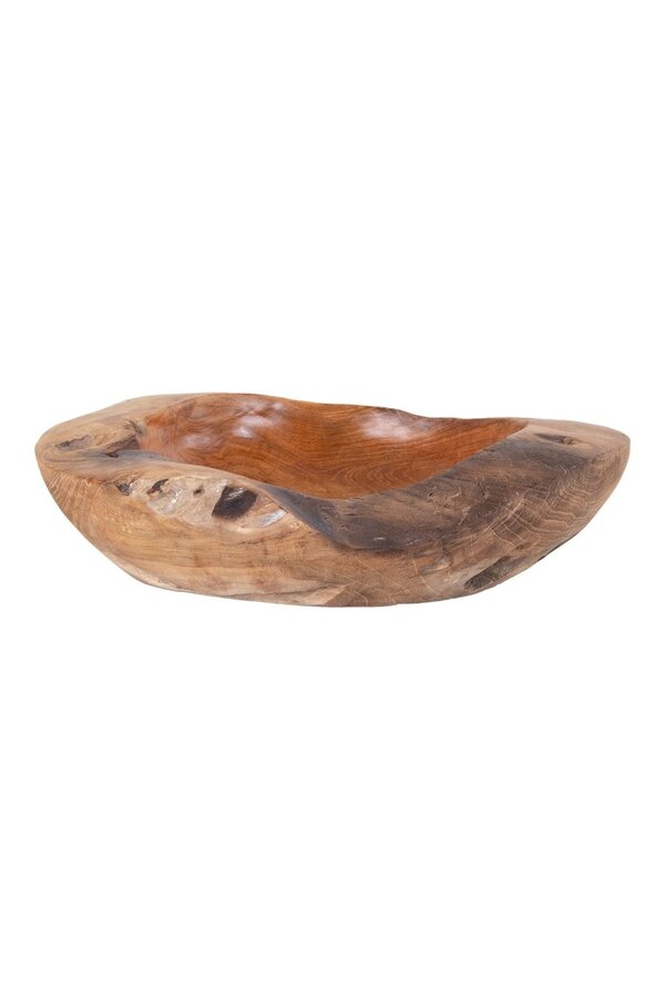 Rio Kom - Teak, Natuurlijk, Ø30x10 cm