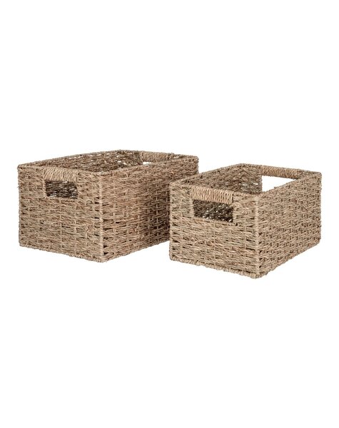 Venoso Manden - Naturel, Zeegras - Set van 2