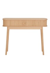 Nikko Consoletafel - Natuurlijk, MDF/Genen, 100x30x80,5 cm