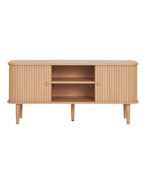 Nikko TV-meubel - Naturel, MDF/Genen, 113x40x51,5 cm