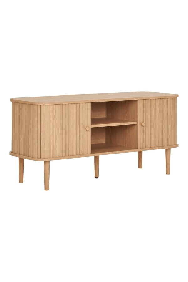 Nikko TV-meubel - Naturel, MDF/Genen, 113x40x51,5 cm