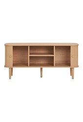 Nikko TV-meubel - Naturel, MDF/Genen, 113x40x51,5 cm