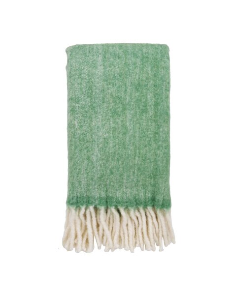 Carmel Plaid - groen, wol, 130x170 cm